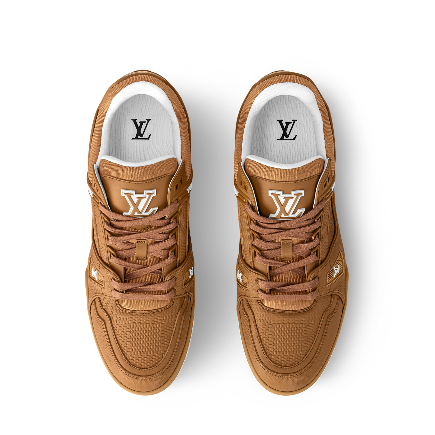  Giày Nam Louis Vuitton LV Trainer 'Cognac' 