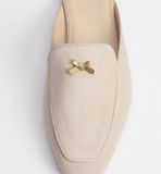  Giày Nữ Dior Baby Bow Mule 'Beige' 