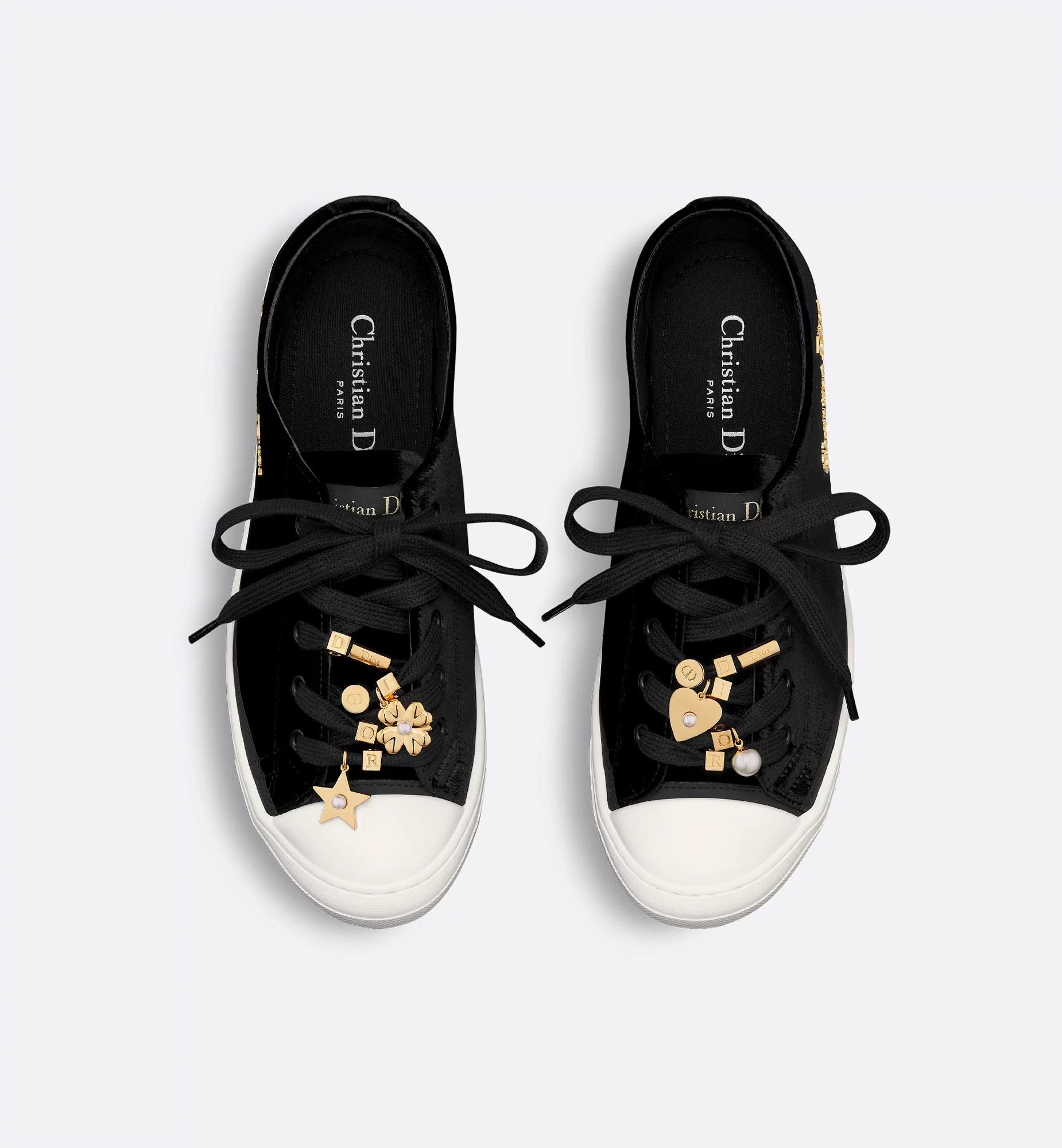  Giày Nữ Dior Lucky Sneaker 'Black' 