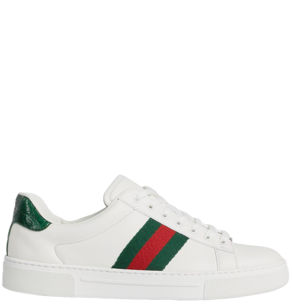  Giày Nữ ‎Gucci Ace Trainer 'White' 