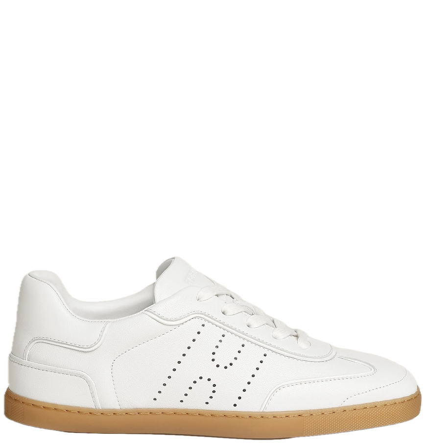 Giày Nữ Hermes Match Sneaker 'Blanc' 
