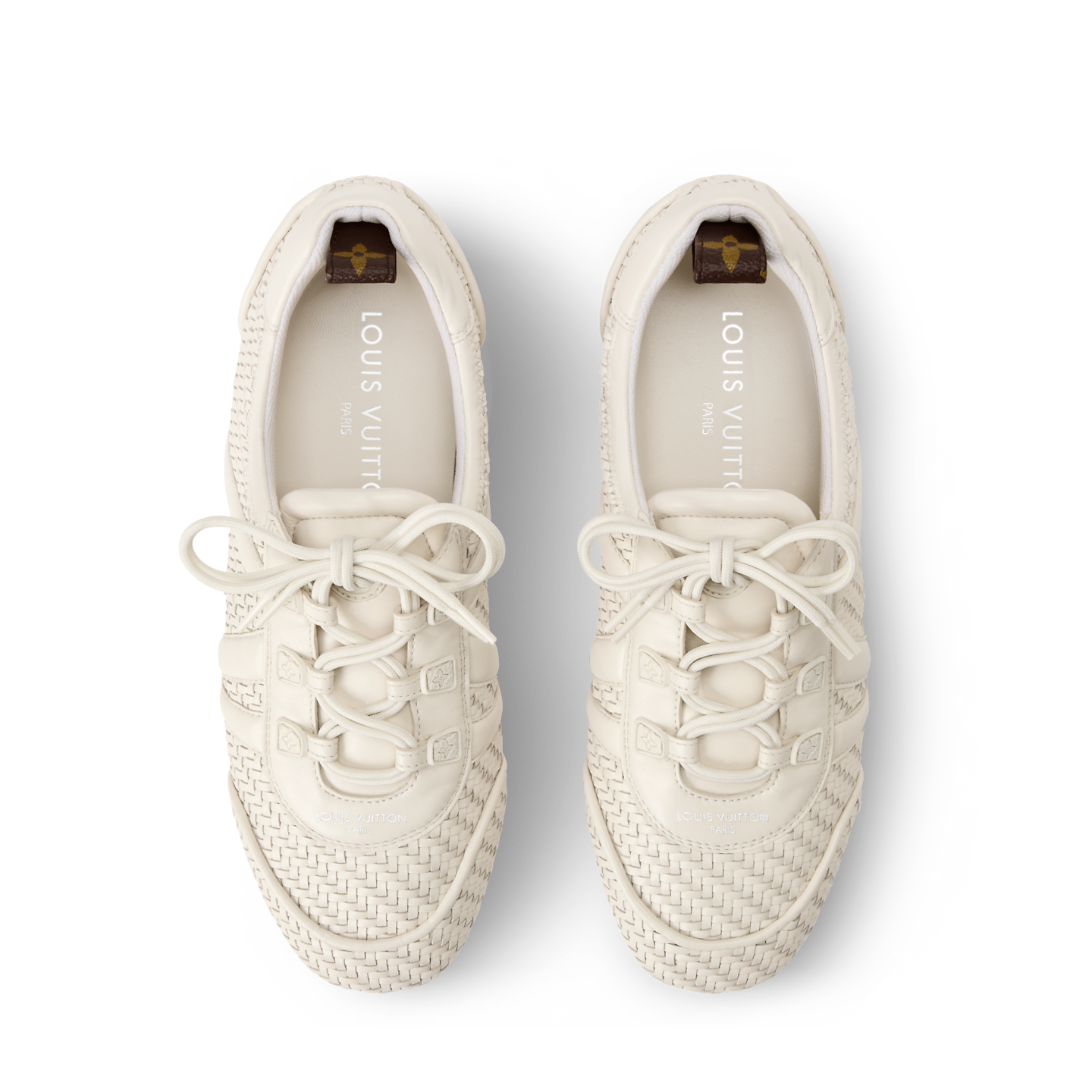  Giày Nữ Louis Vuitton LV Sneakerina 'Ecru' 