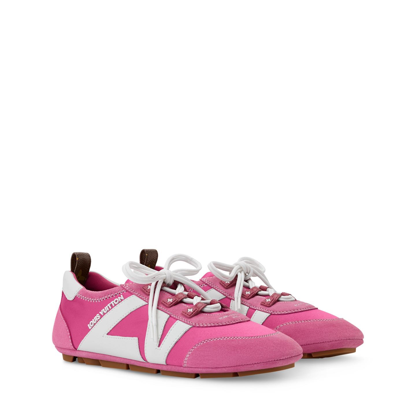  Giày Nữ Louis Vuitton LV Sneakerina 'Rose' 