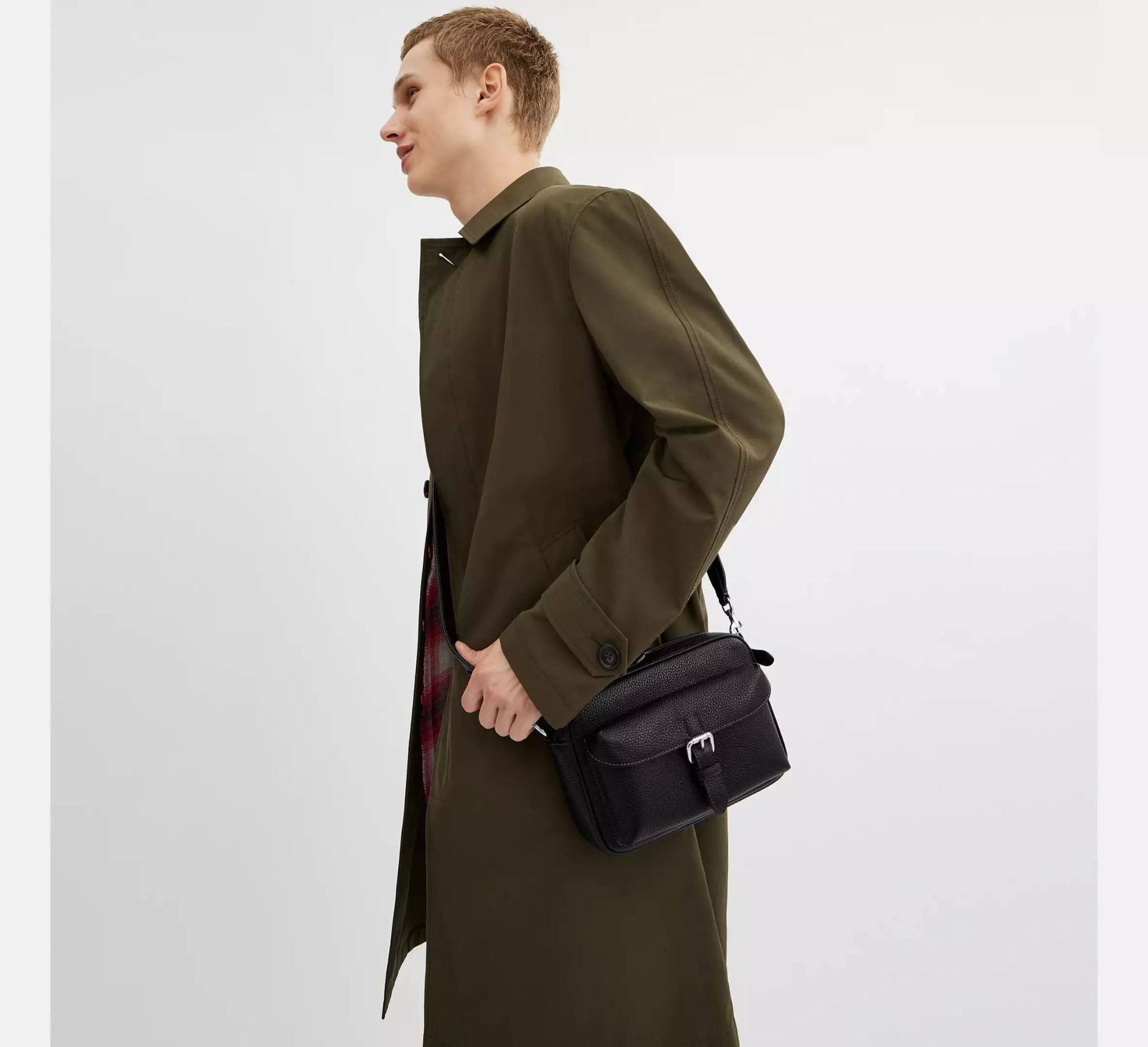 Túi Coach Warner Crossbody Bag 'Black' 