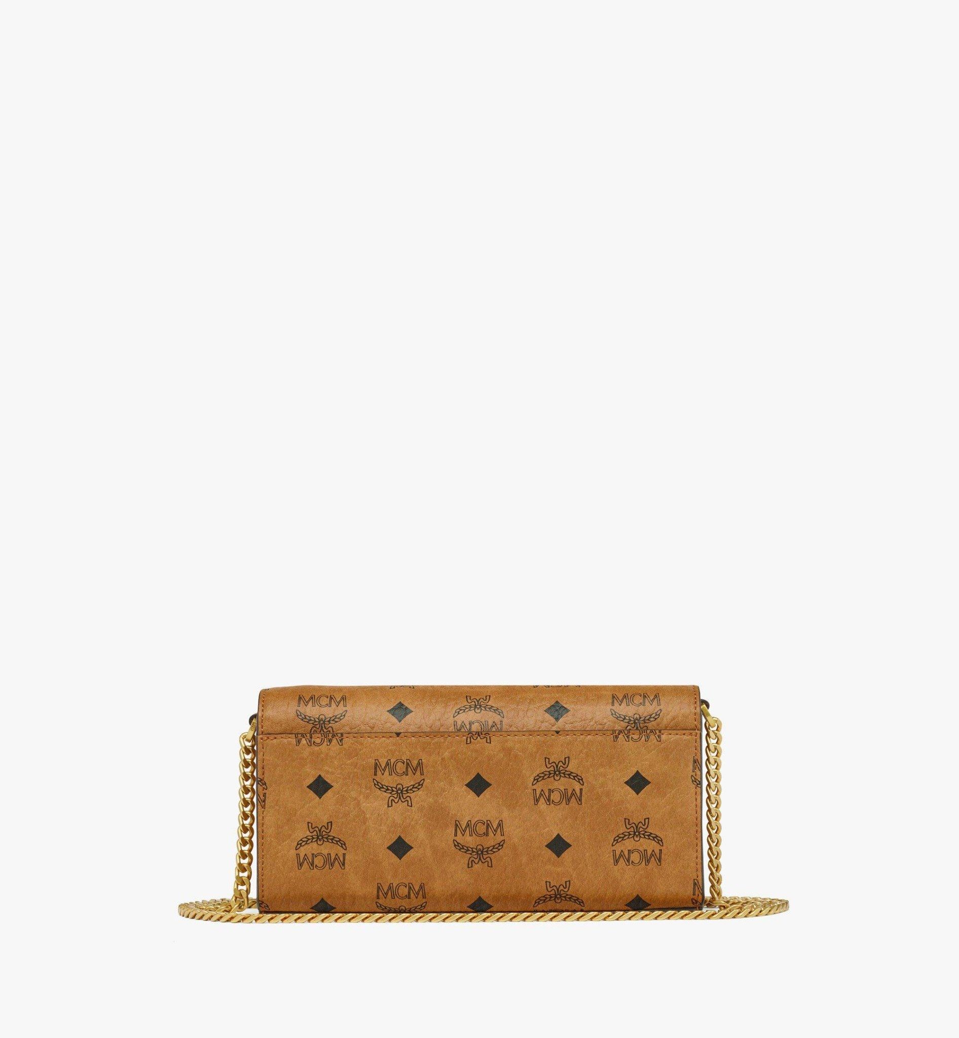  Túi MCM Aren Shoulder Bag 'Cognac' 