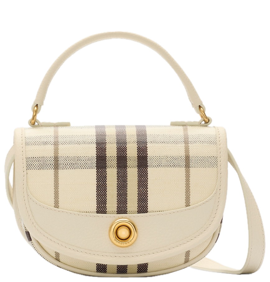  Túi Nữ Burberry Mini Highlands Bag​  'Beige' 