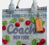  Túi Nữ Coach Cargo Tote Bag 20 'Denim' 