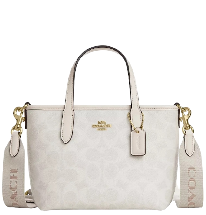  Túi Nữ Coach City Mini Tote Bag 'Chalk' 