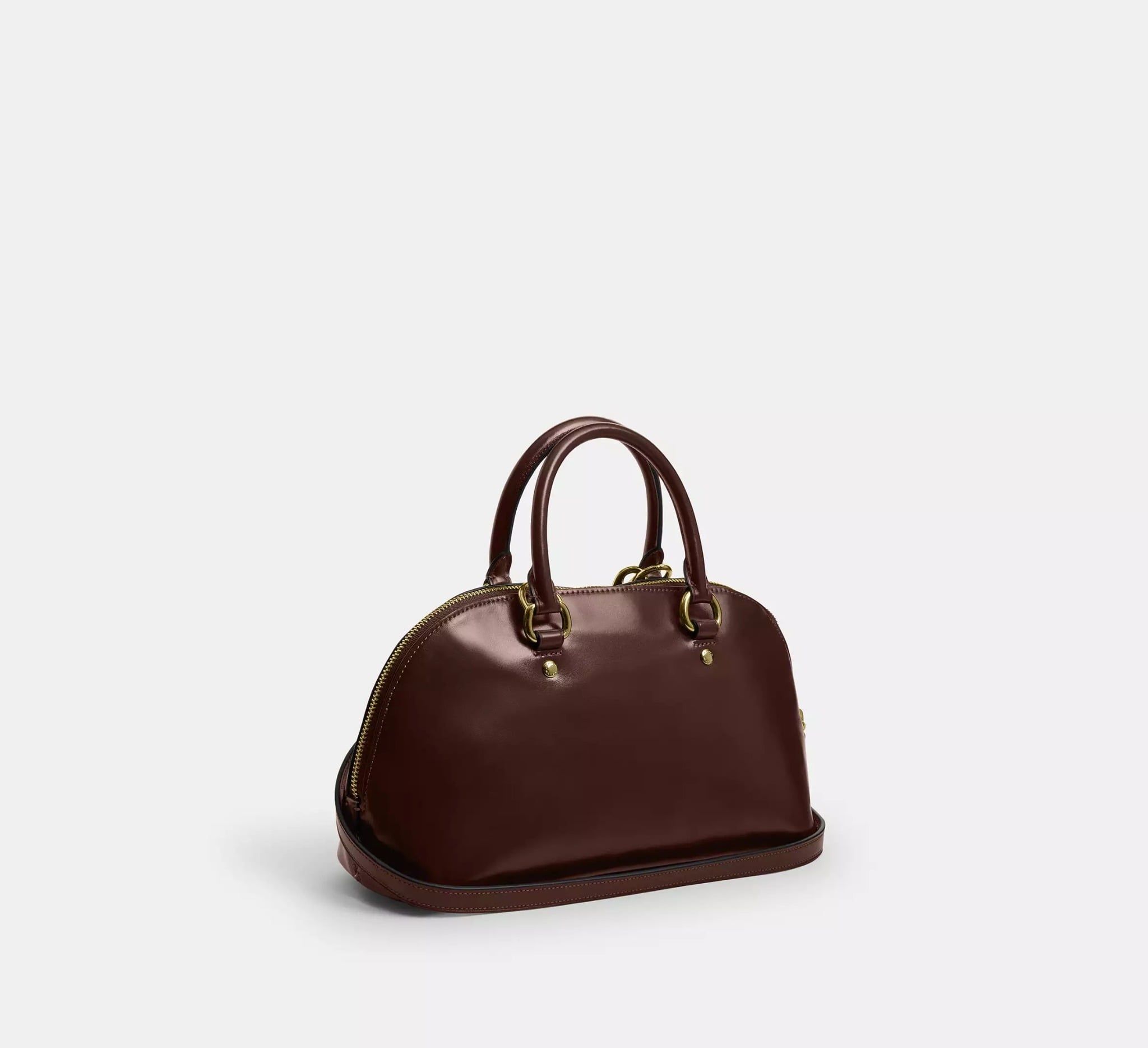  Túi Nữ Coach Lara Satchel Bag 'Maple' 