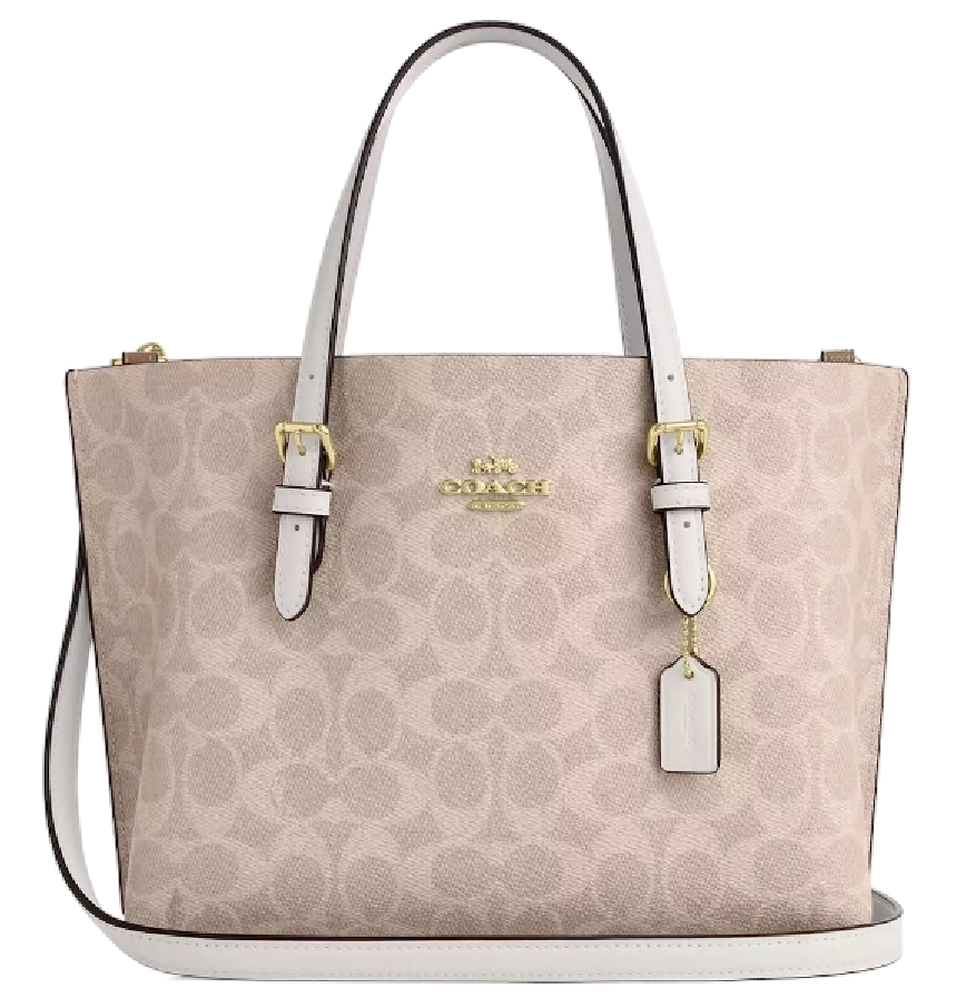  Túi Nữ Coach Mollie Tote Bag 25 'Chalk' 