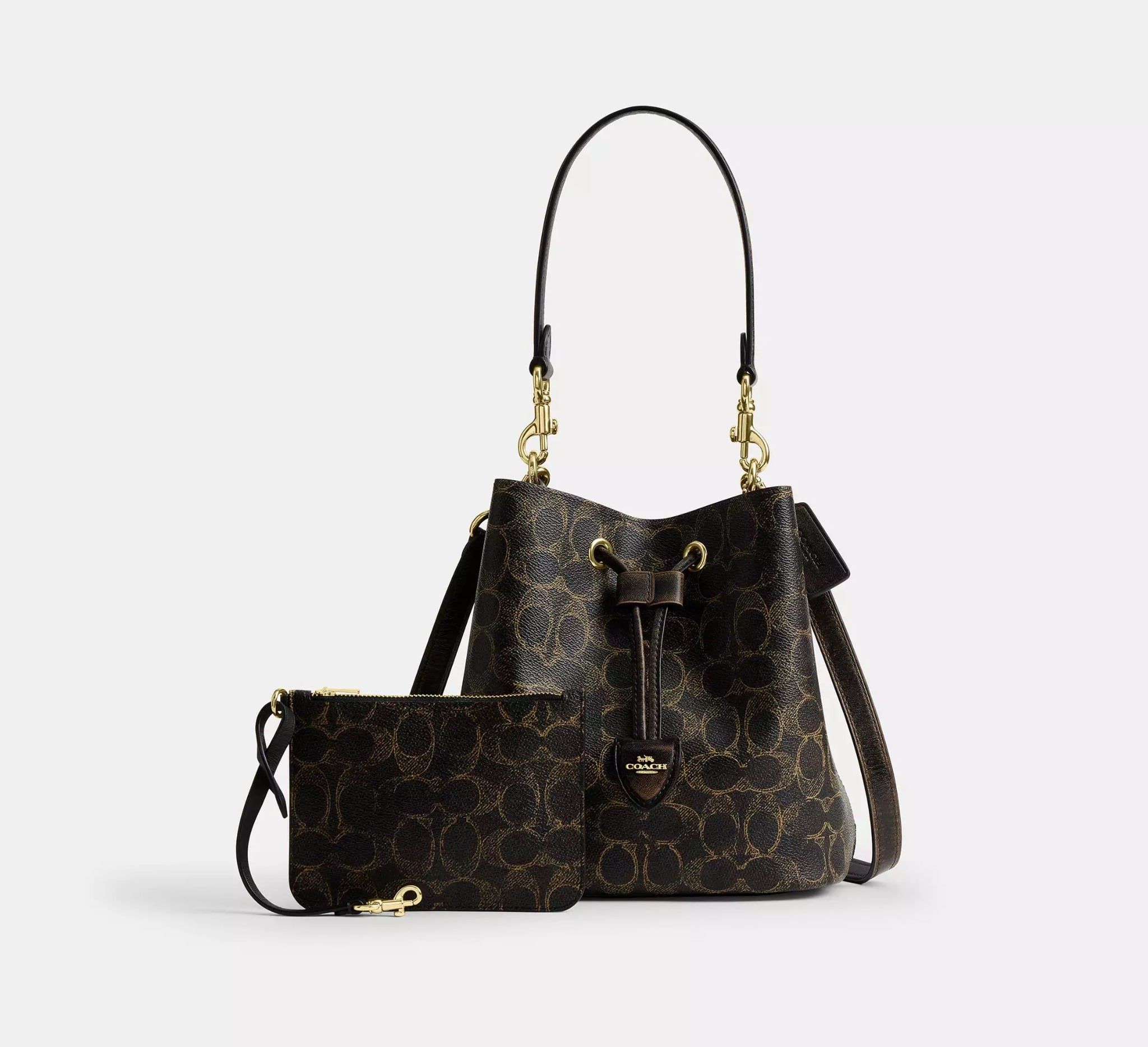  Túi Nữ Coach Rowan Bucket Bag 'Brown' 