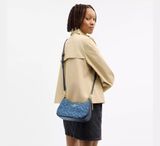  Túi Nữ Coach Teri Shoulder Bag 'Blue' 