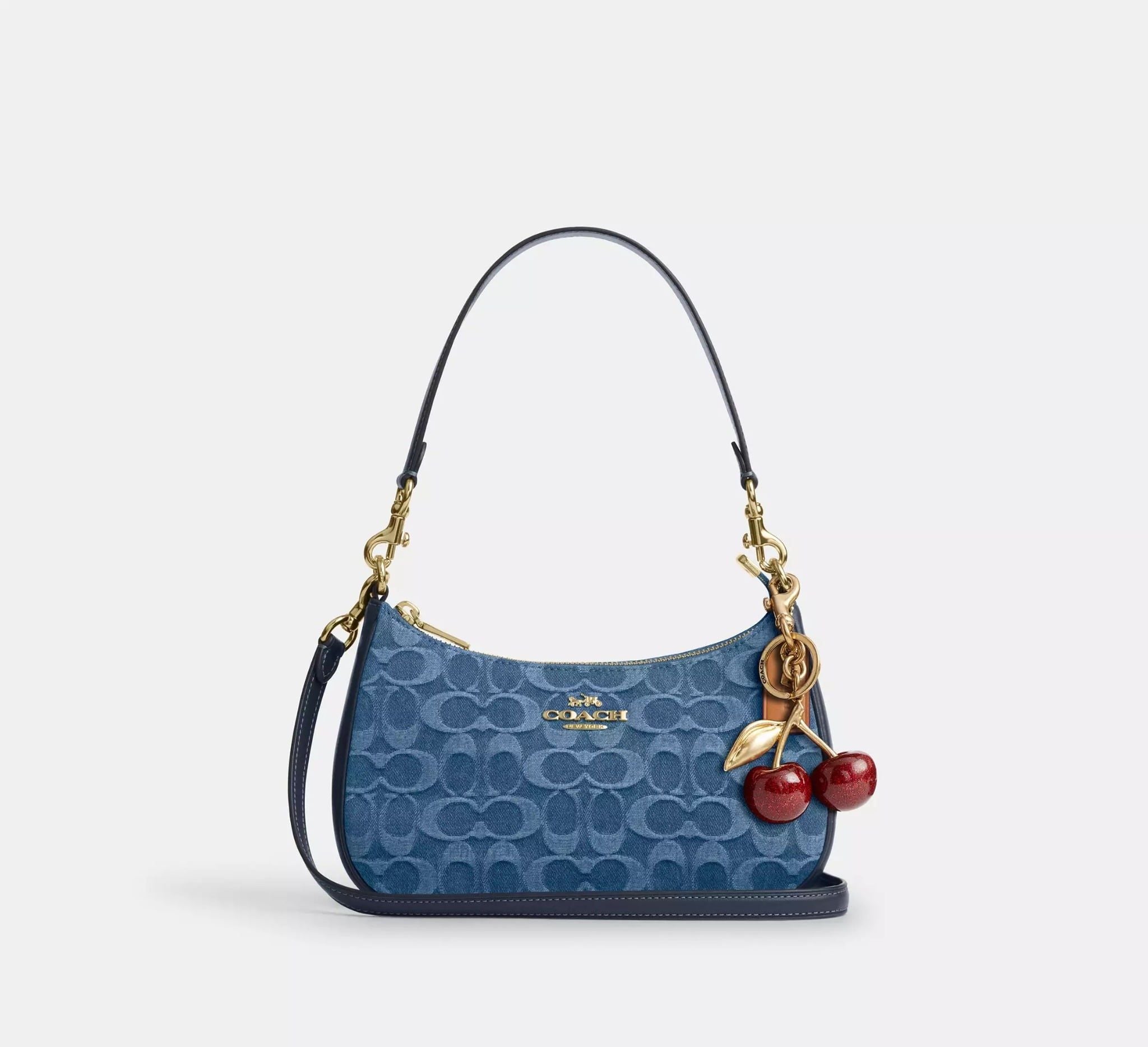  Túi Nữ Coach Teri Shoulder Bag 'Blue' 