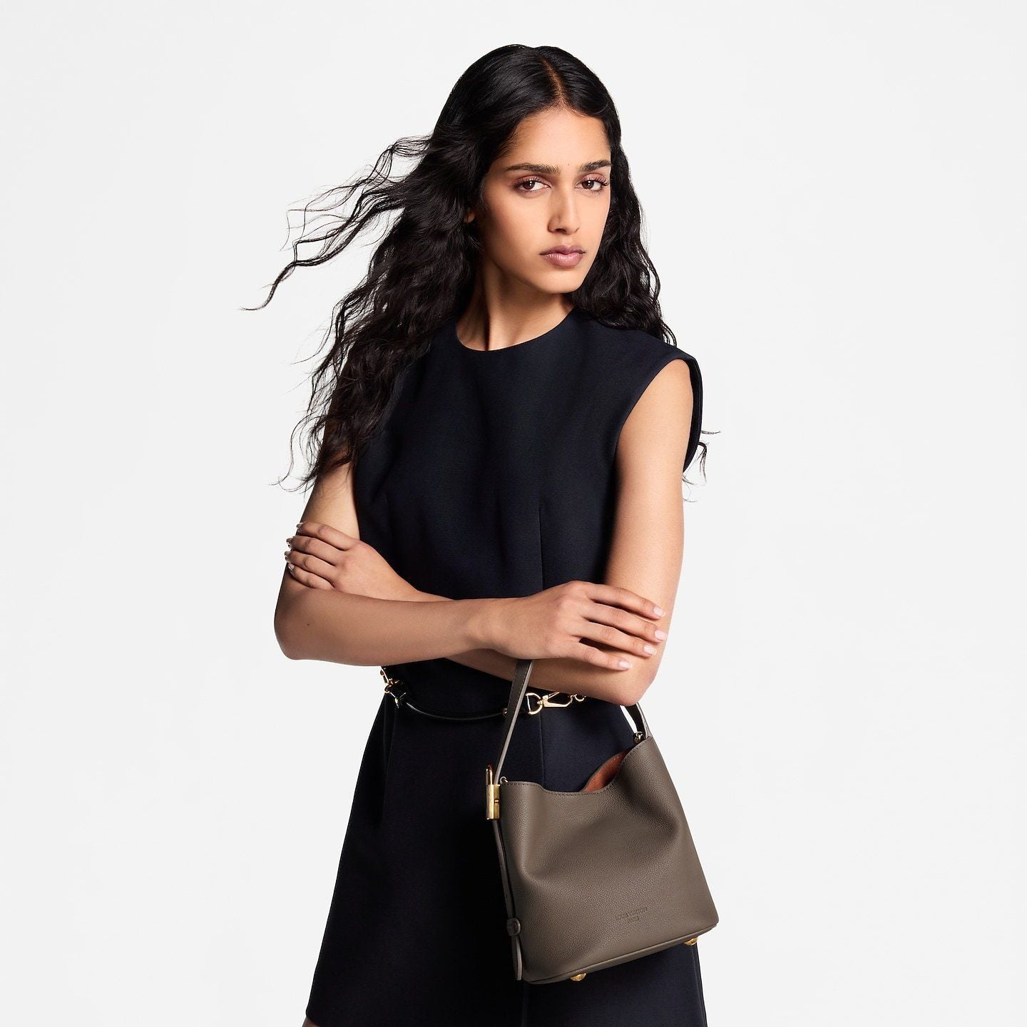  Túi Nữ Louis Vuitton All In BB Bag 'Smoke' 