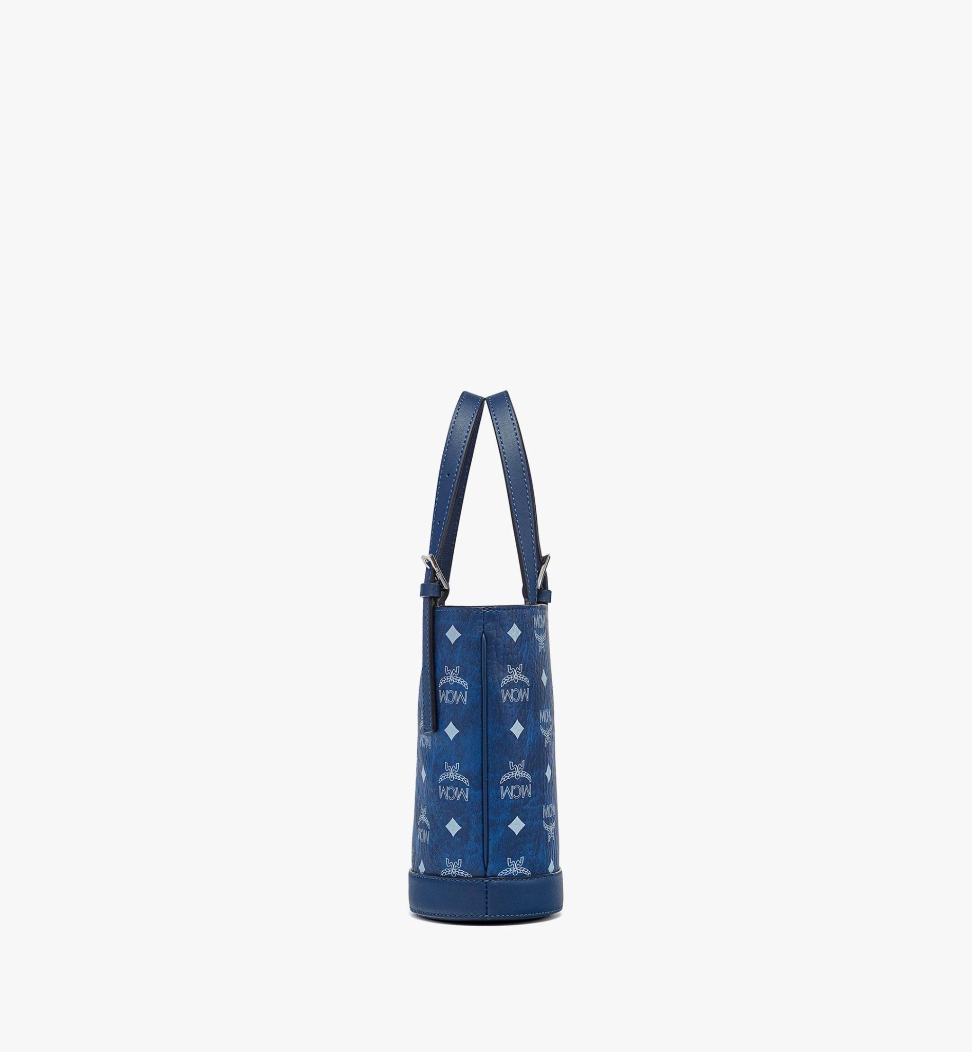  Túi Nữ MCM Aren Bucket Tote 'Blue' 