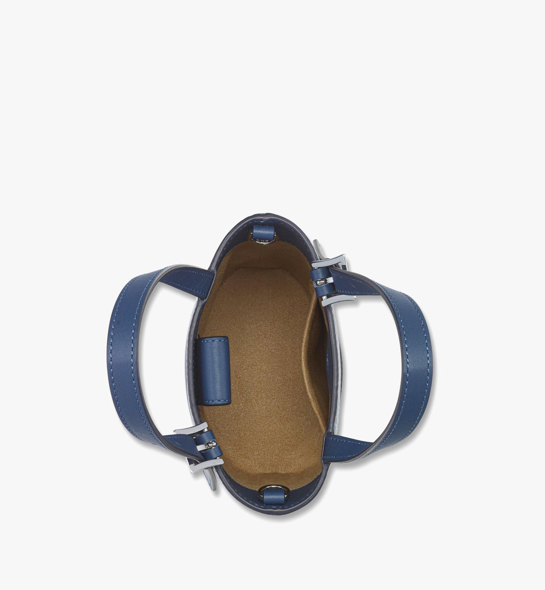  Túi Nữ MCM Aren Bucket Tote 'Blue' 