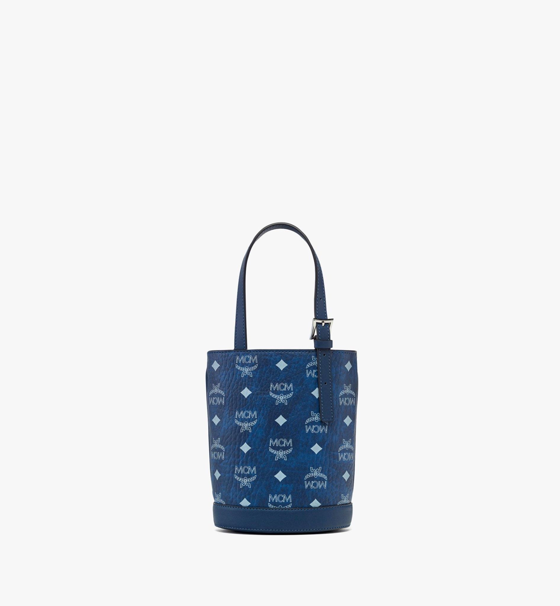  Túi Nữ MCM Aren Bucket Tote 'Blue' 