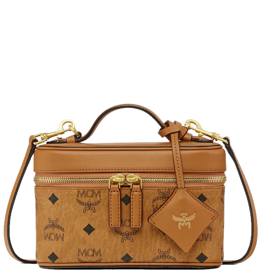  Túi Nữ MCM Aren Vanity Case 'Cognac' 