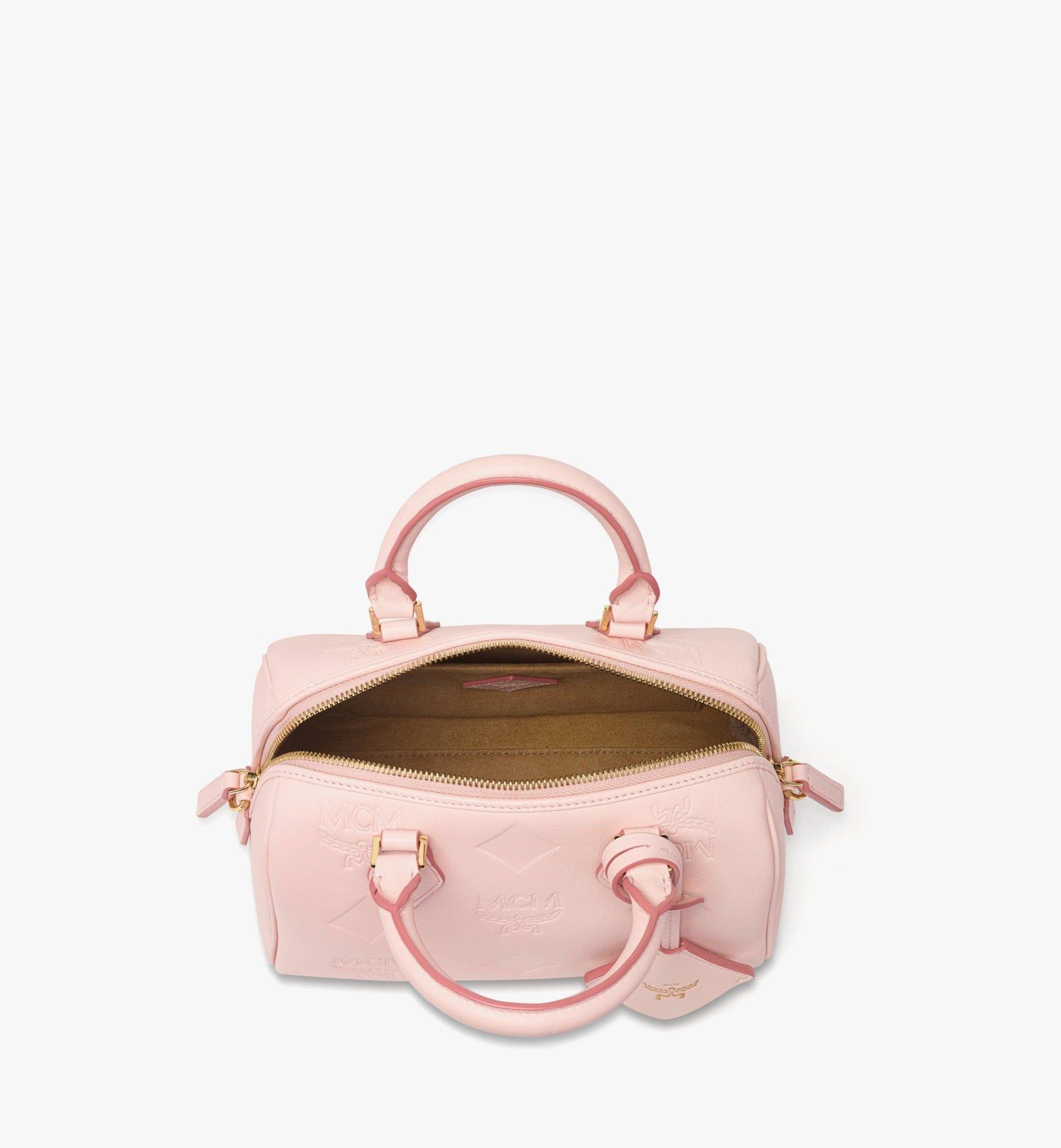  Túi Nữ MCM Ella Boston Bag 'Lotus' 