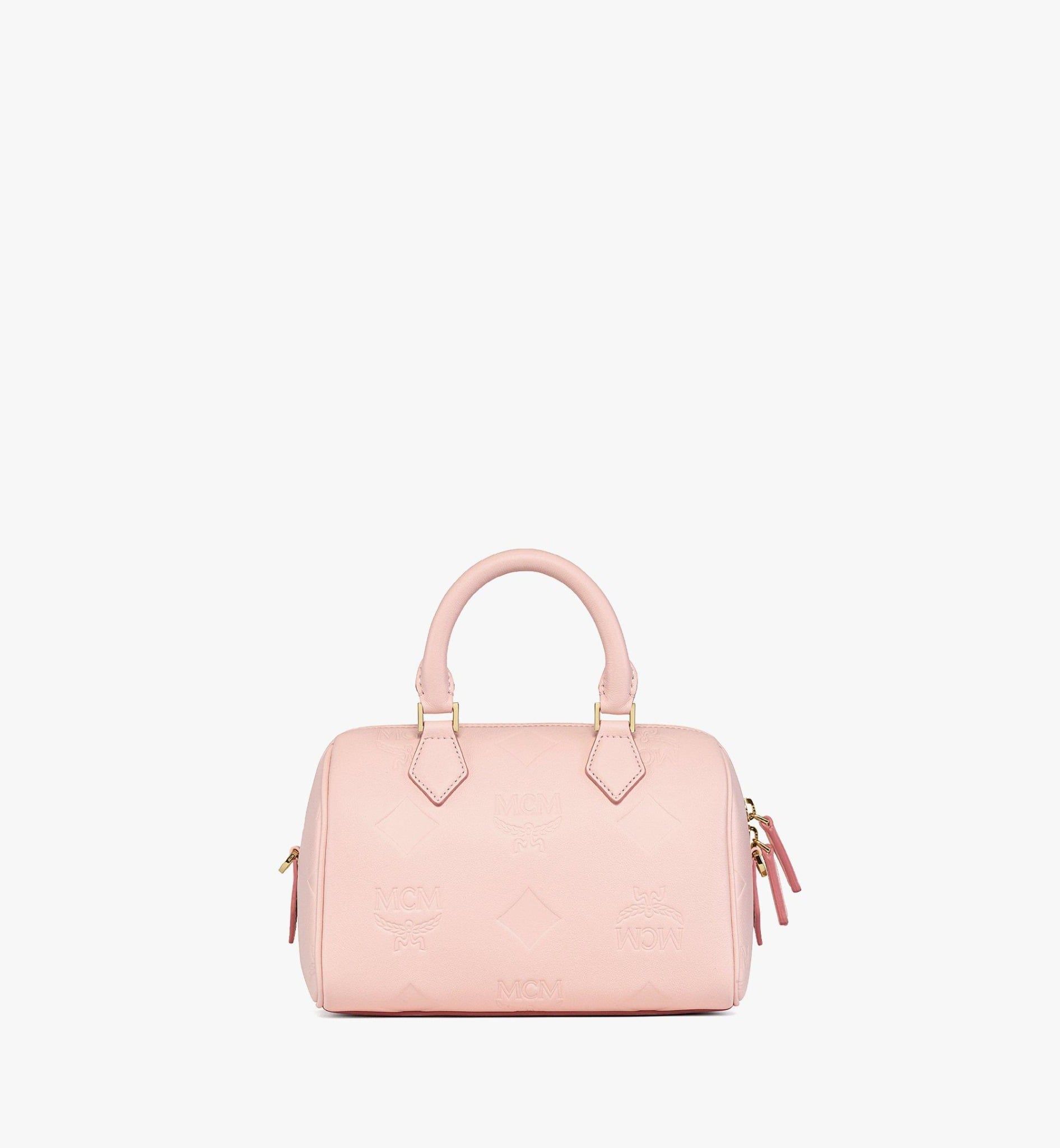  Túi Nữ MCM Ella Boston Bag 'Lotus' 