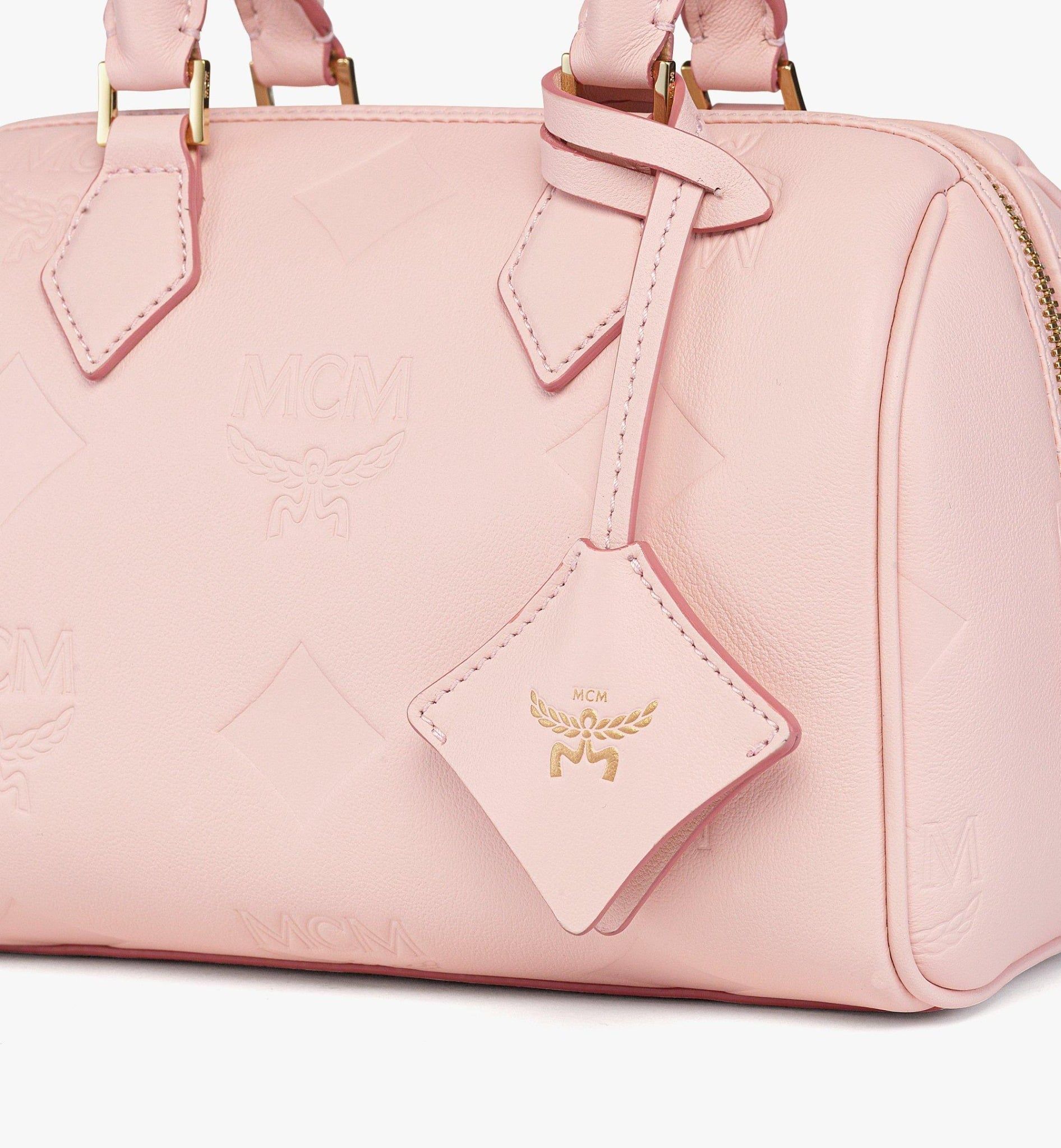  Túi Nữ MCM Ella Boston Bag 'Lotus' 