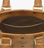  Túi Nữ MCM Mini Aren Tote 'Cognac' 