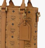  Túi Nữ MCM Mini Aren Tote 'Cognac' 