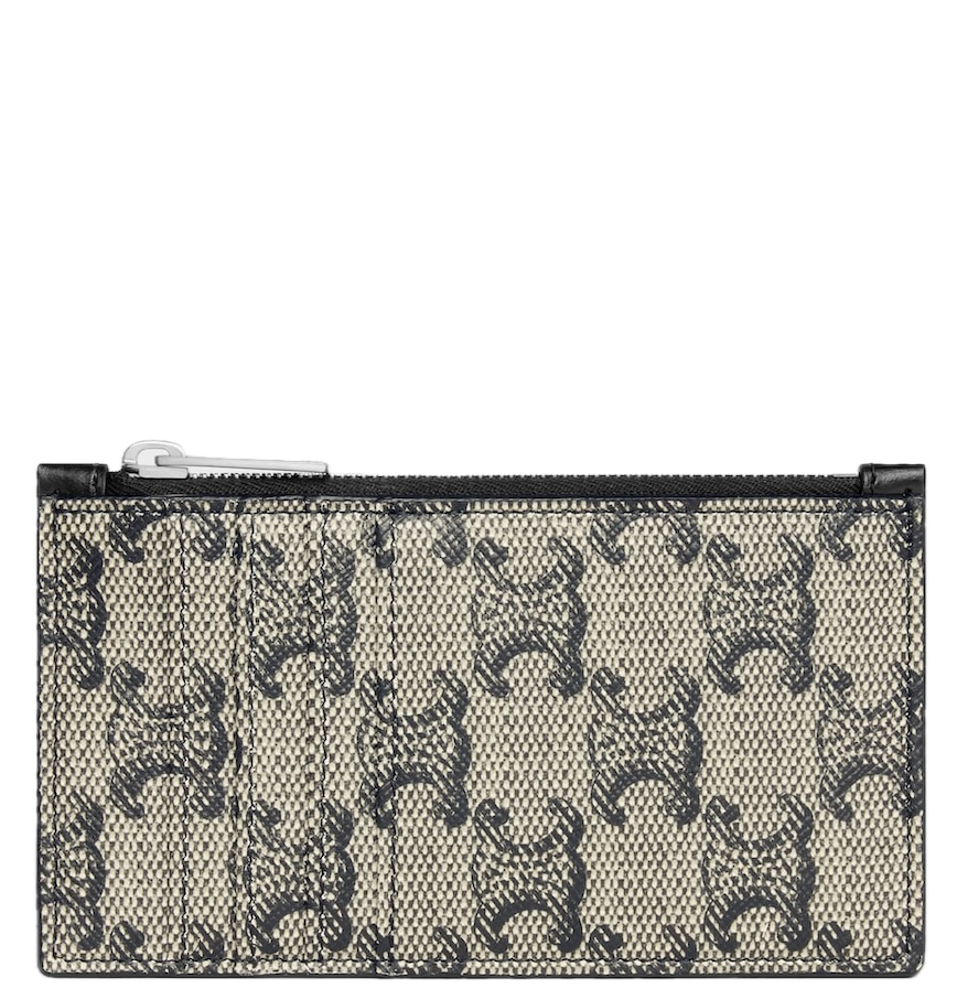  Ví Celine Zipped Card Holder 'Beige' 