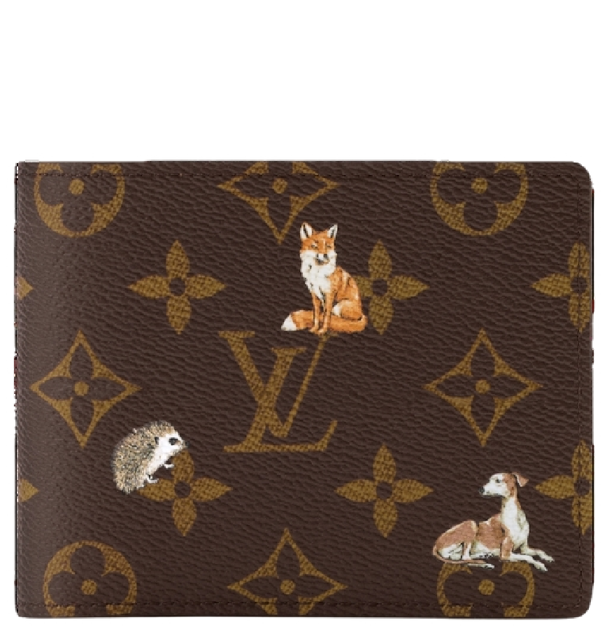  Ví Nam Louis Vuitton Multiple Wallet 'Brown' 