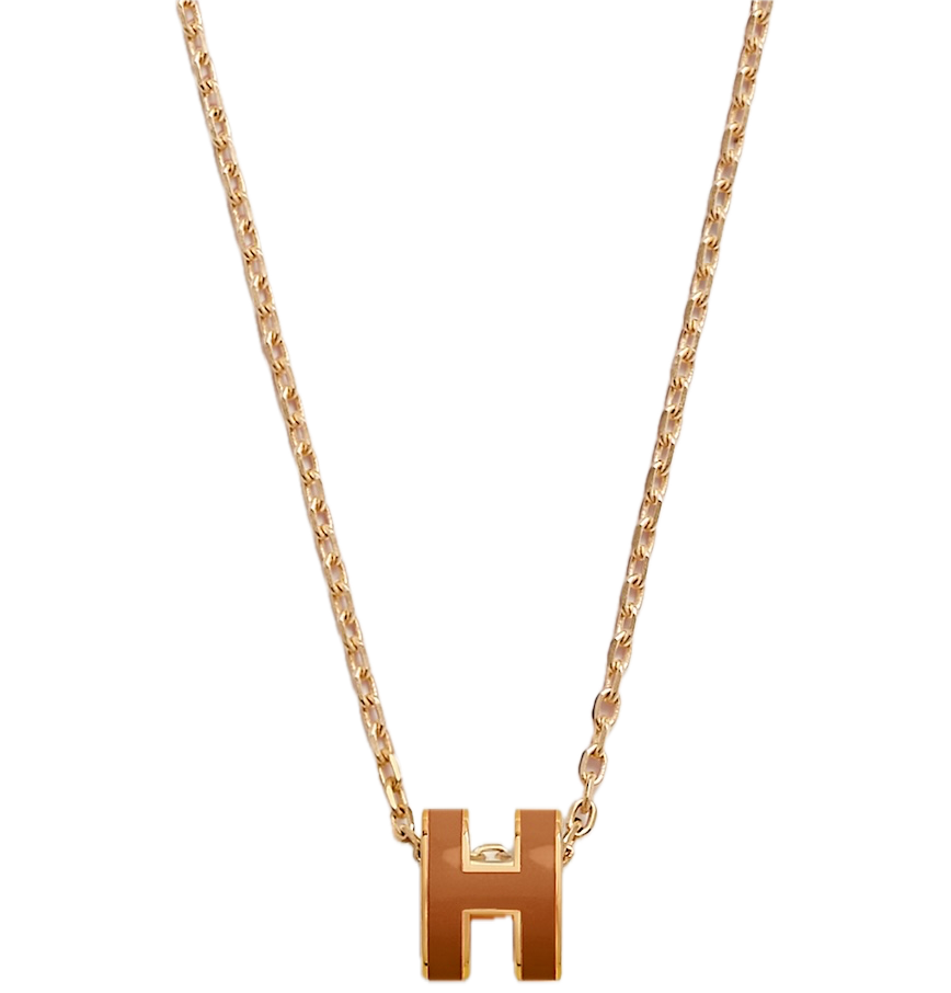  Vòng Cổ Nữ Hermes Mini Pop H 'New Gold' 