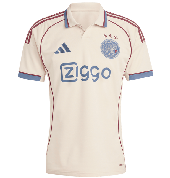  Áo Adidas Ajax Amsterdam SS25 25/26 'Ivory' 