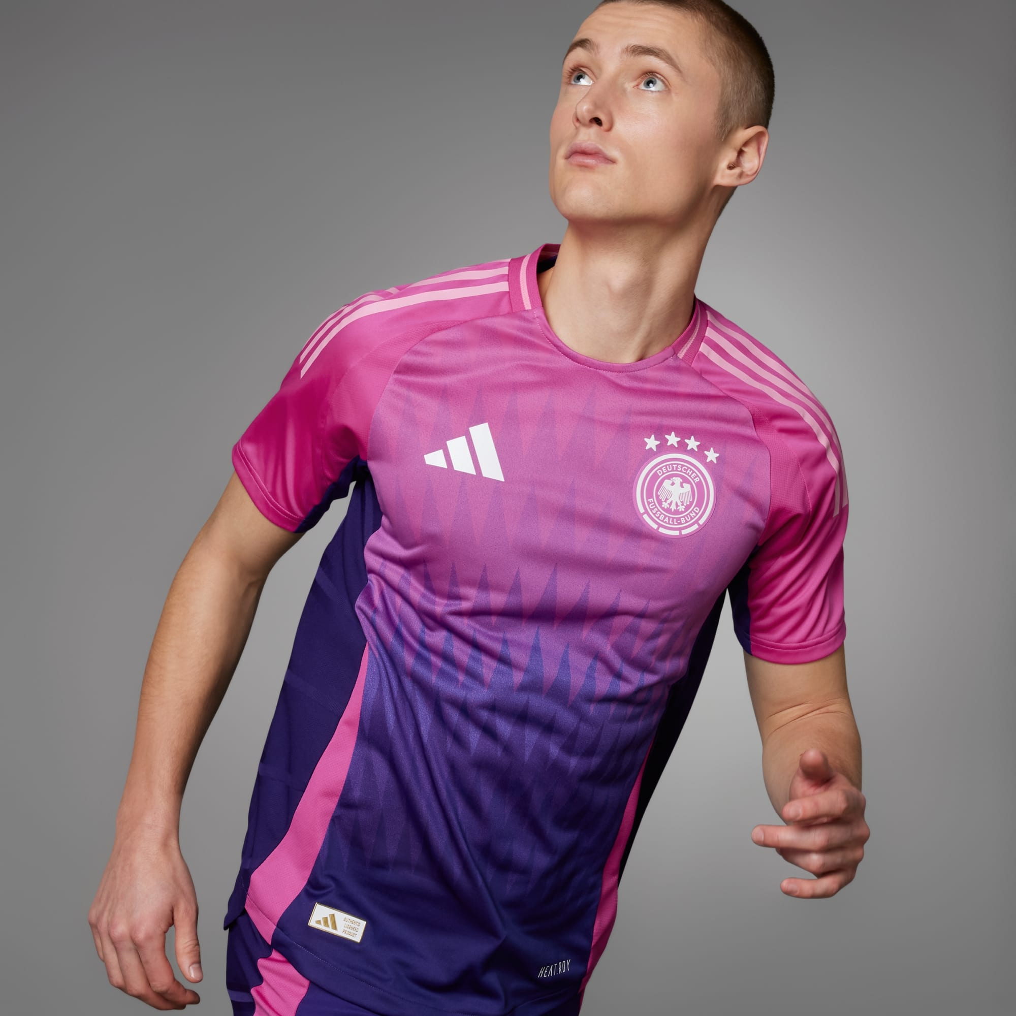  Áo Adidas Germany 2024 Away Jersey 'Pink' 