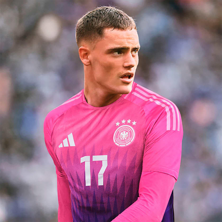  Áo Adidas Germany 2024 Away Jersey 'Pink' 