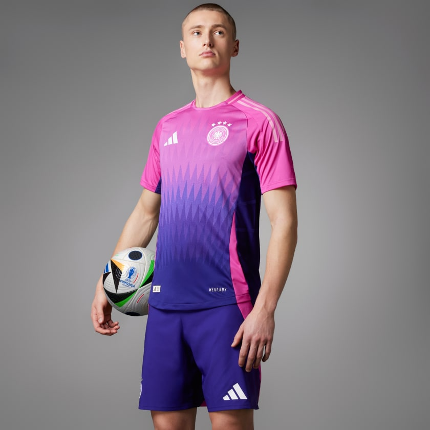  Áo Adidas Germany 2024 Away Jersey 'Pink' 