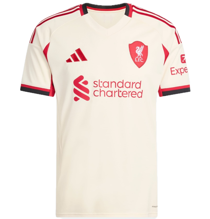  Áo Adidas Liverpool FC 25/26 'Wonder White' 