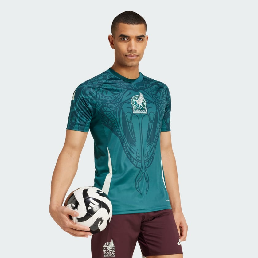  Áo Adidas Mexico Pre-Match Jersey 'Green' 