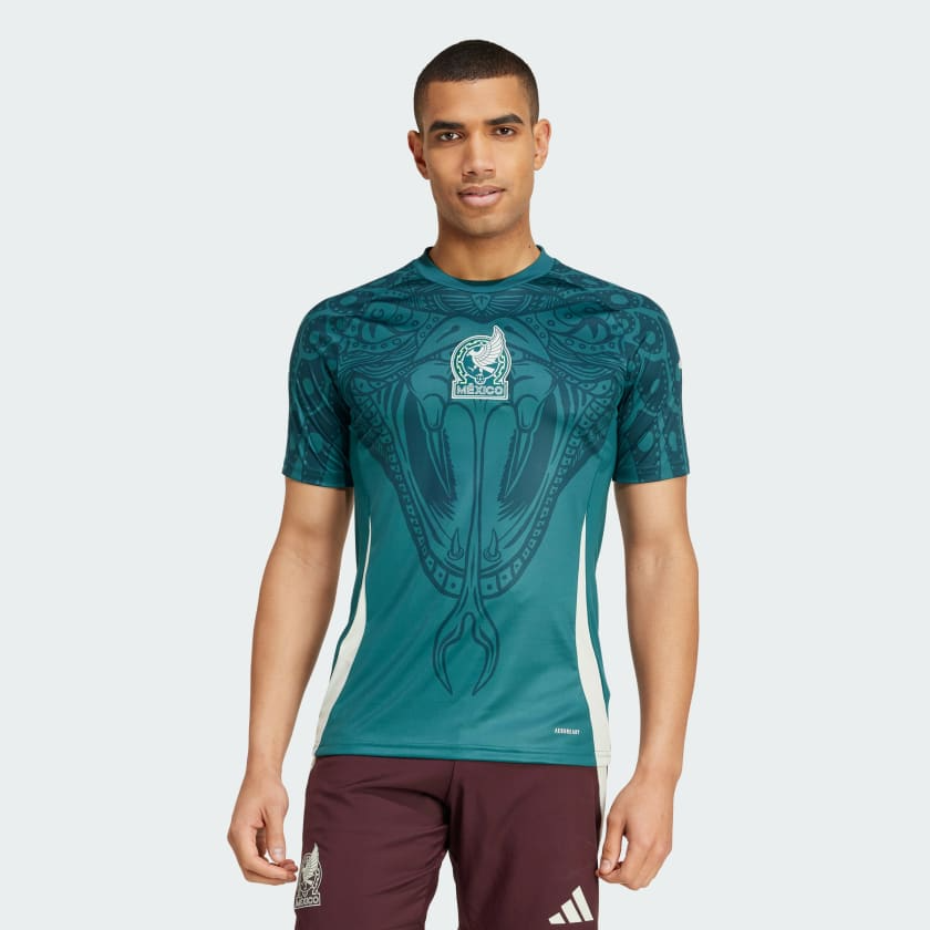  Áo Adidas Mexico Pre-Match Jersey 'Green' 