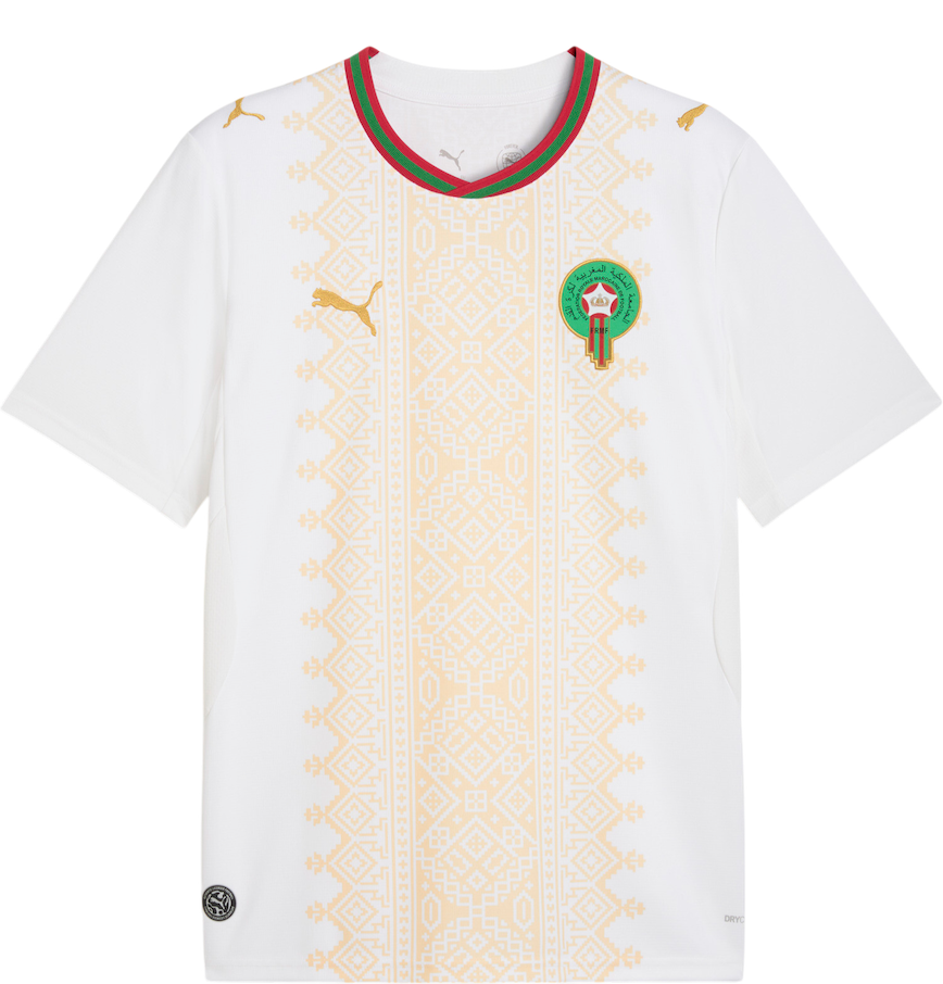  Áo Puma Morocco 2026 Away Jersey 'White' 