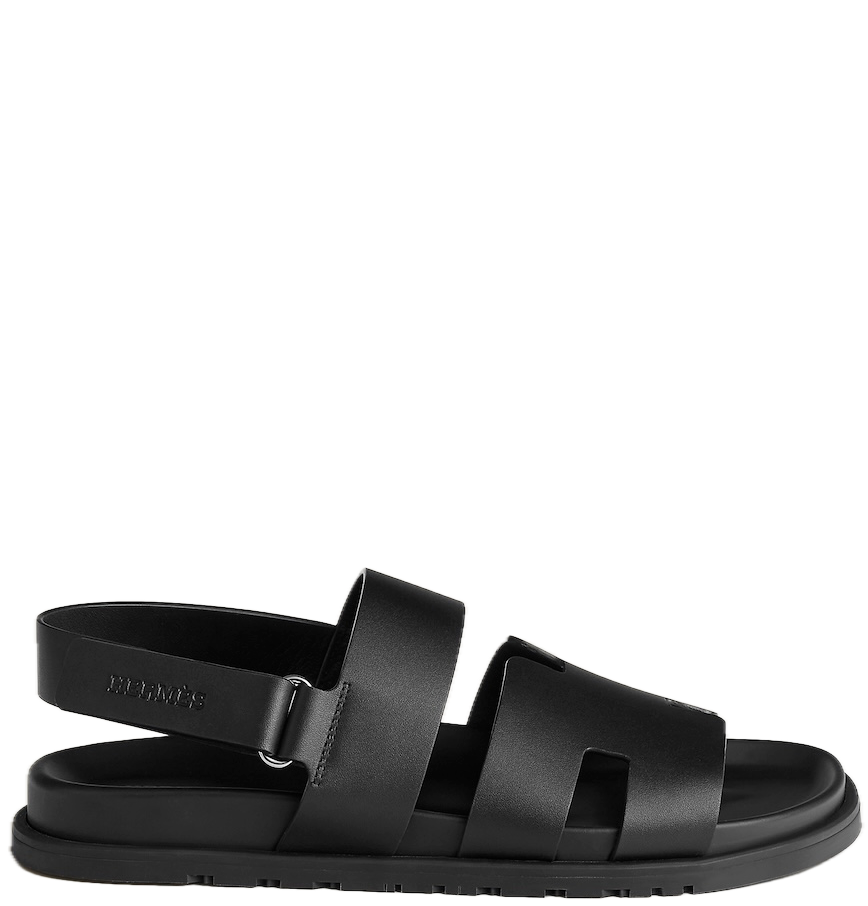  Dép Nam Hermes Genius Sandal 'Noir' 