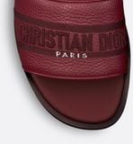  Dép Nữ Dior Dway Slide 'Burgundy' 