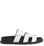  Dép Nữ Hermes Chypre Sandal 'Blanc' 
