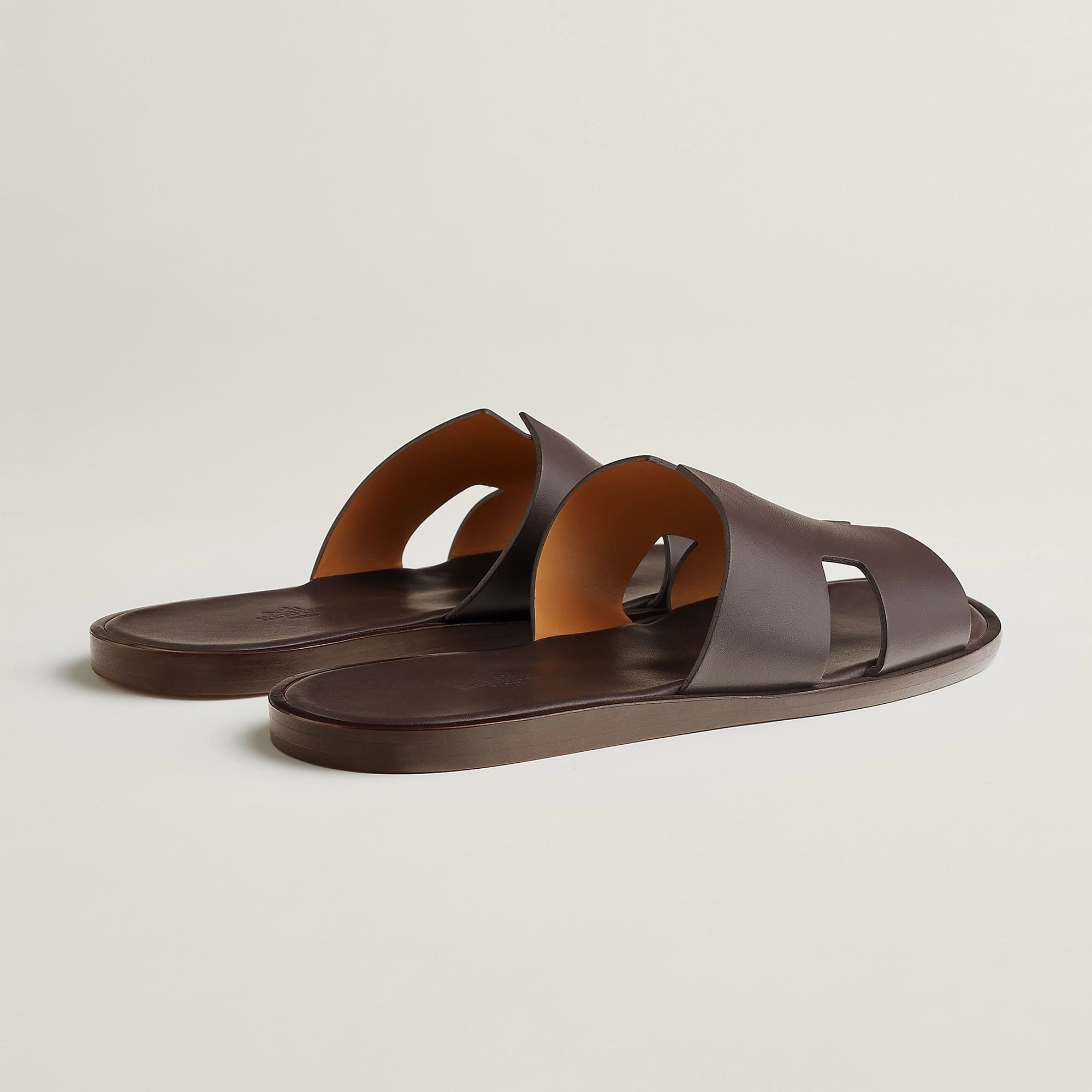  Dép Nữ Hermes Izmir Sandal 'Moka' 