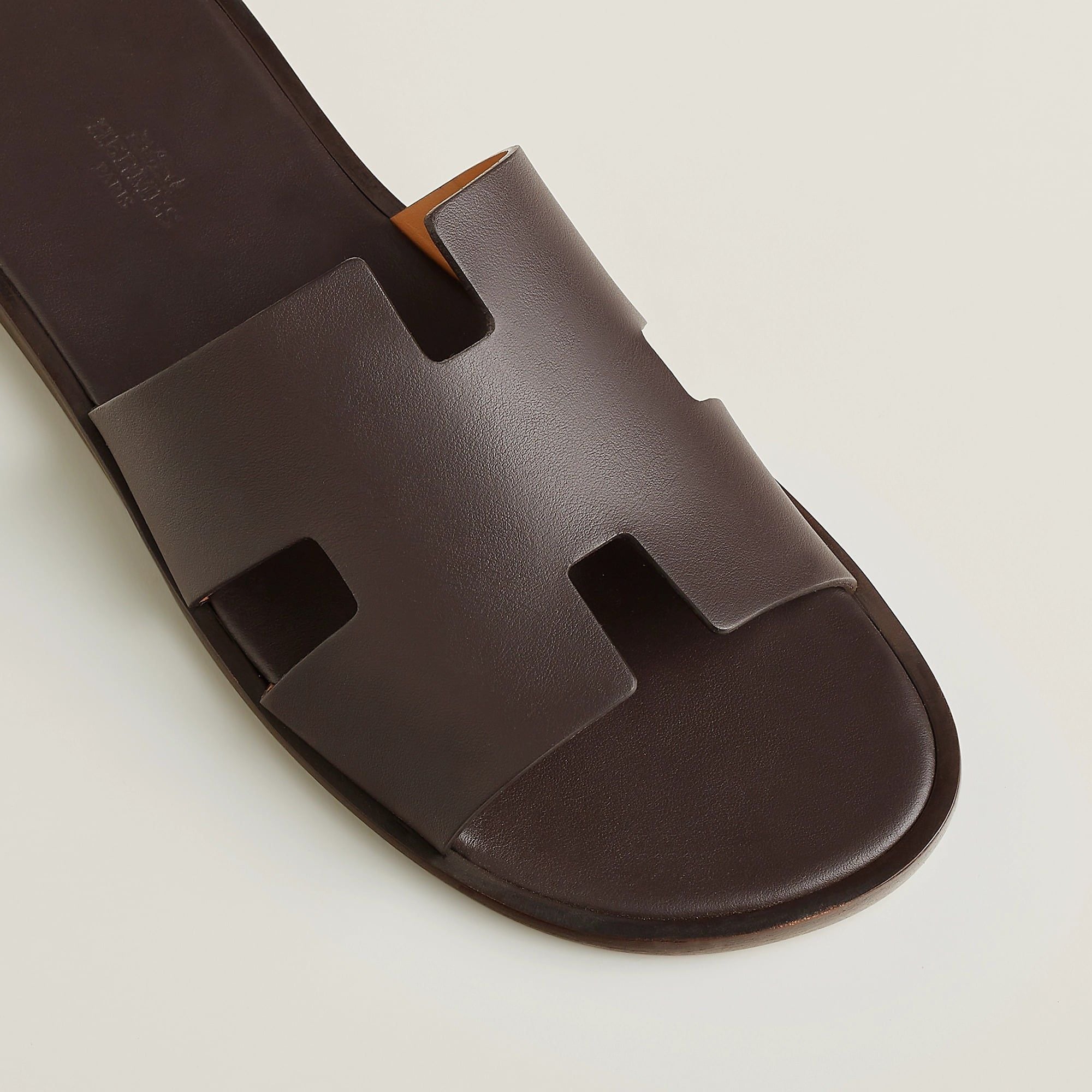  Dép Nữ Hermes Izmir Sandal 'Moka' 