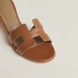  Dép Nữ Hermes Oasis Sandal 'Gold' 