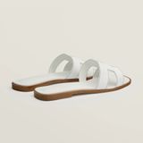  Dép Nữ Hermes Oran Sandal 'Blanc' 