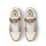  Giày Nam Louis Vuitton LV Trainer 'Brown' 