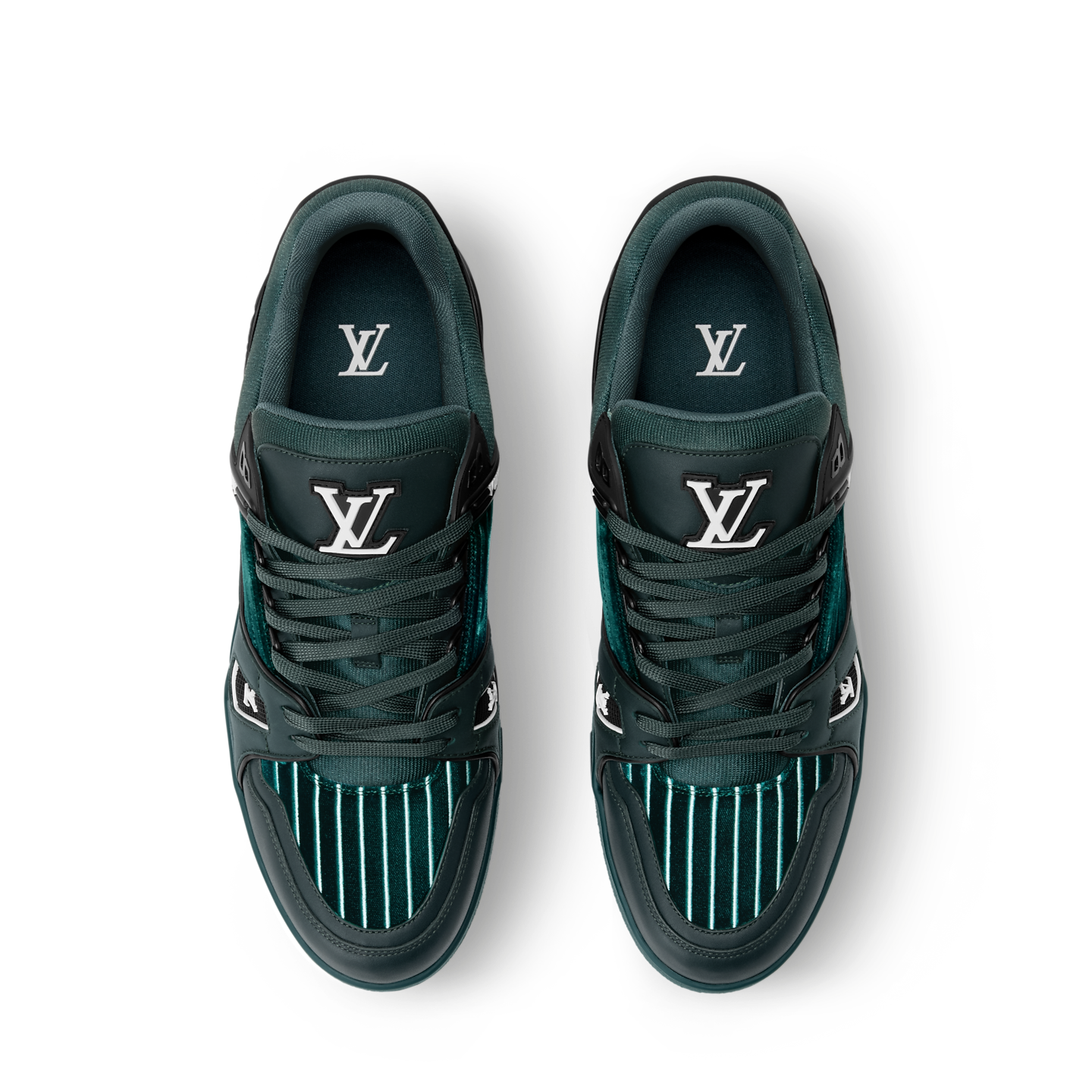  Giày Nam Louis Vuitton LV Trainer 'Green' 