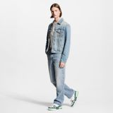  Giày Nam Louis Vuitton LV Trainer 'Green' 