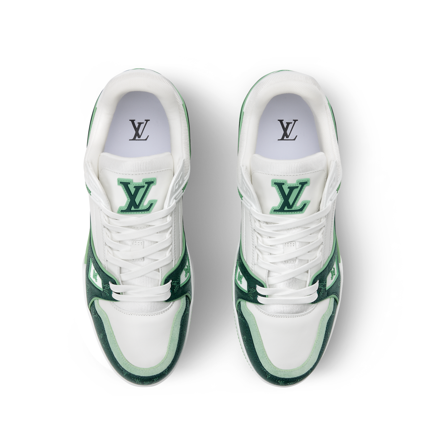  Giày Nam Louis Vuitton LV Trainer 'Green' 