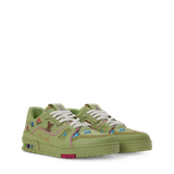  Giày Nam Louis Vuitton LV Trainer 'Green' 